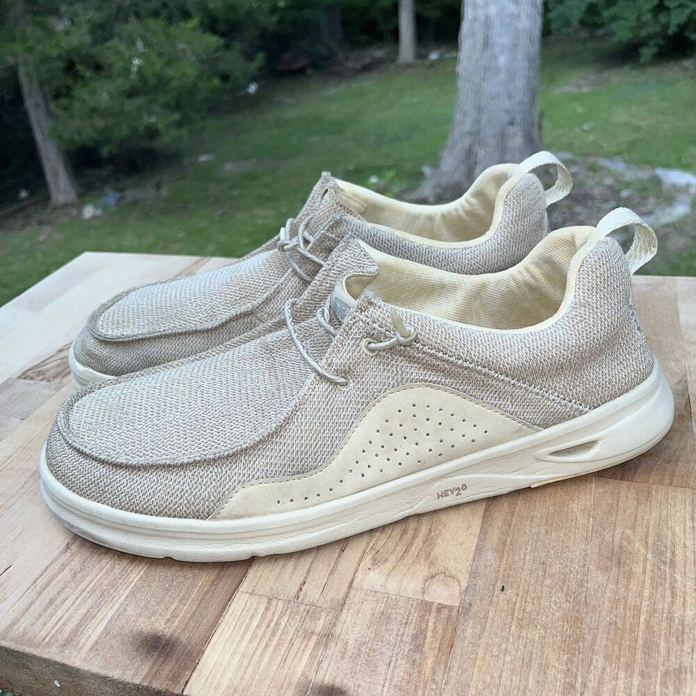 Hey Dude Wally Hey20 Mesh Beige Size M 11